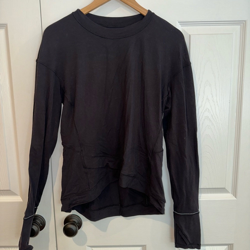 lululemon athletica Black Long Sleeve Top